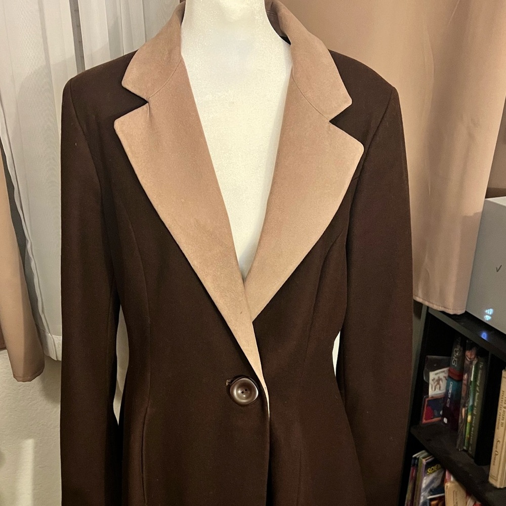 Andre Badi wool blend Coat EUC